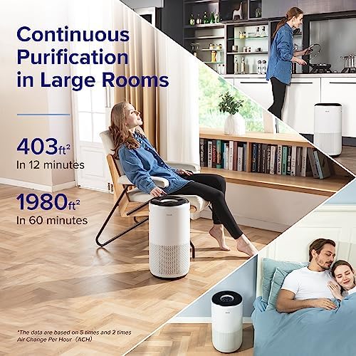 LEVOIT Air Purifier with Humidifier and Diffuser