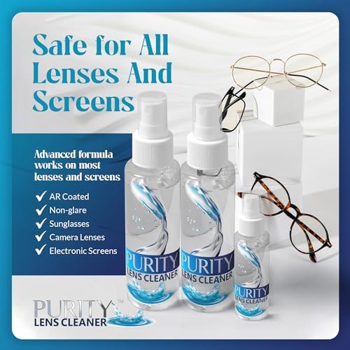 Purity Eyeglass Lens Cleaner Kit - Safe for All Lenses