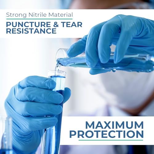 Nitrile Exam Gloves 4Mil Thick Latex-Free Powder-Free