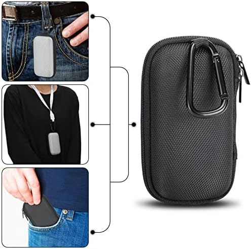 Woanger 4Pcs Asthma Inhaler Holder Travel Case