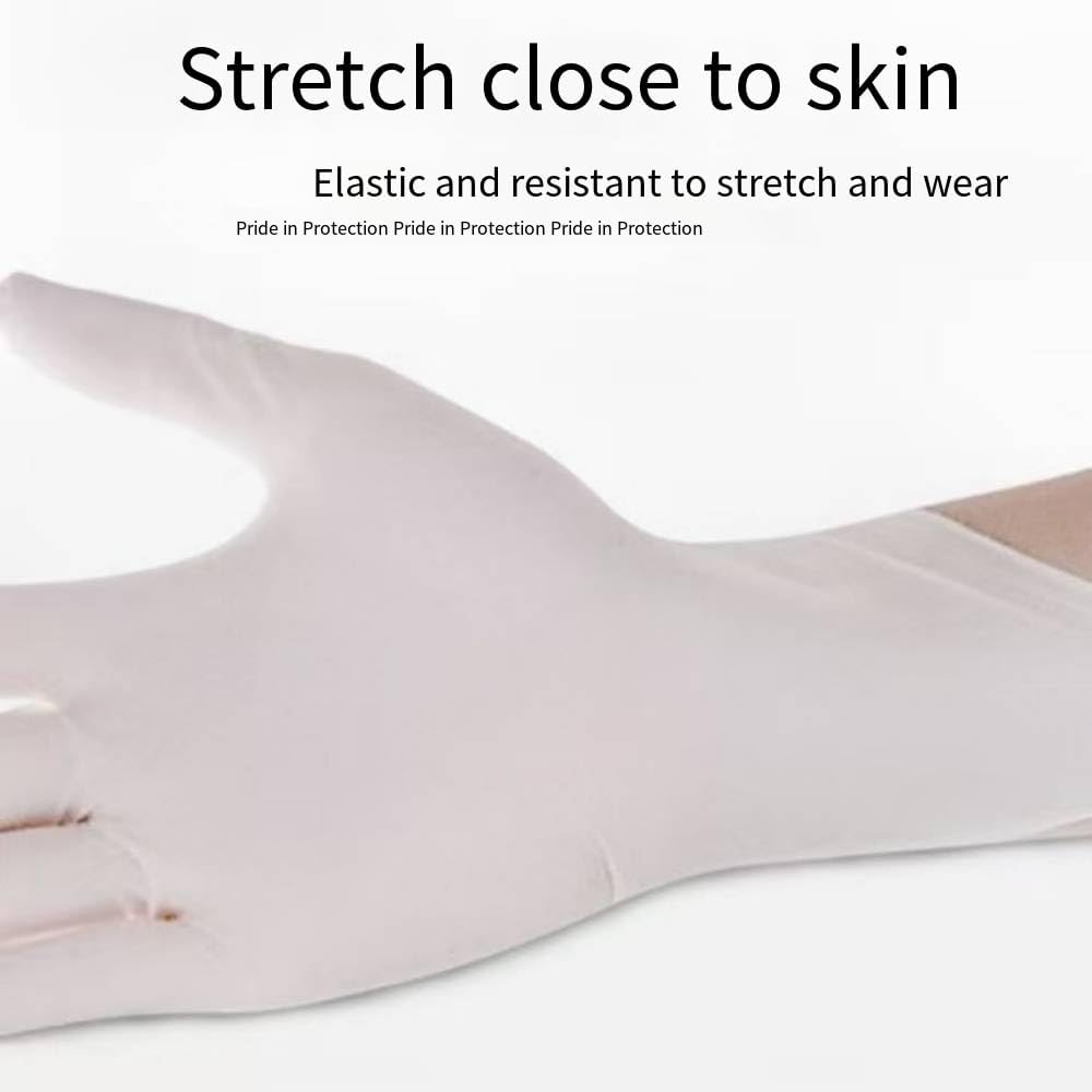 VIBEXIN Food Grade Disposable Rubber Kitchen Gloves
