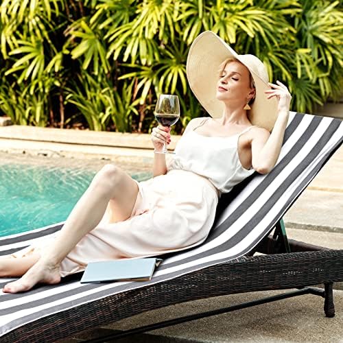 Fumete 2 Pack Pool Chaise Lounge Covers