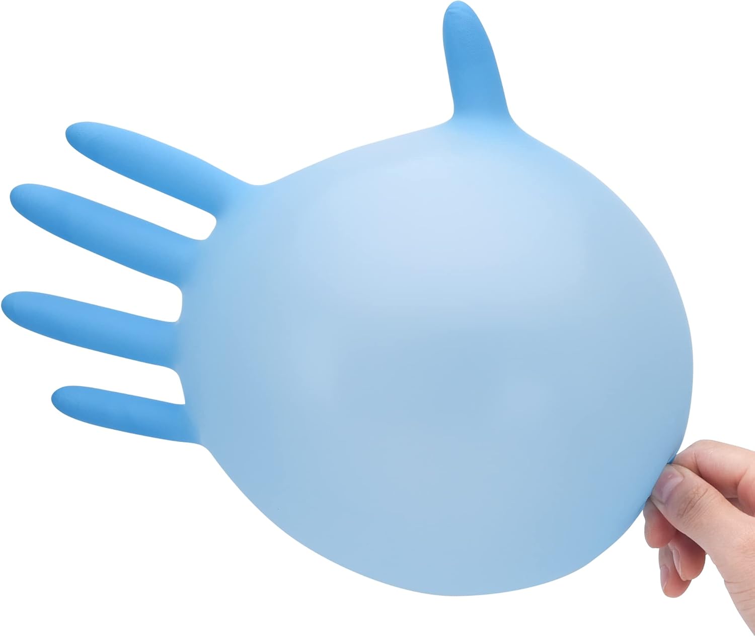 SwiftGrip Disposable Nitrile Exam Gloves Blue 100 Ct