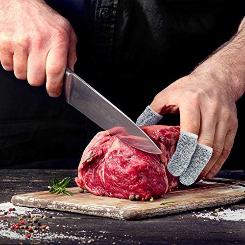 Honoson 40 Piece Cut Resistant Finger Cots for Kitchen and Sculpting