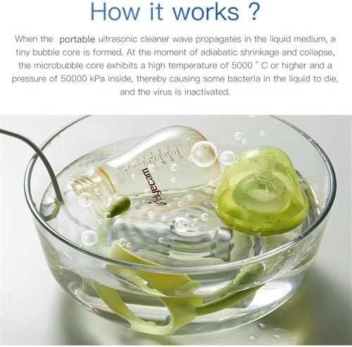 Portable Ultrasonic Lens Cleaner CE-9600