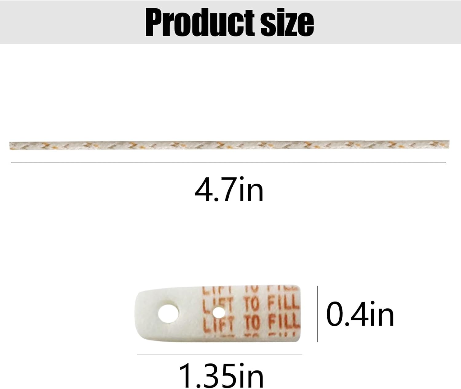 Universal Lighter Repair Kit with Wicks and Flints