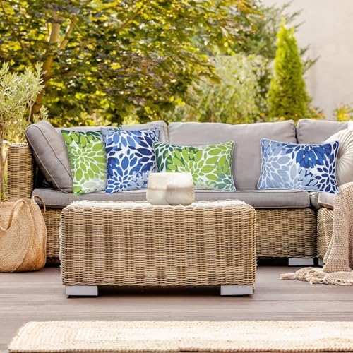 XXPILOS Outdoor Throw Pillows Set of 2 18x18 Inch