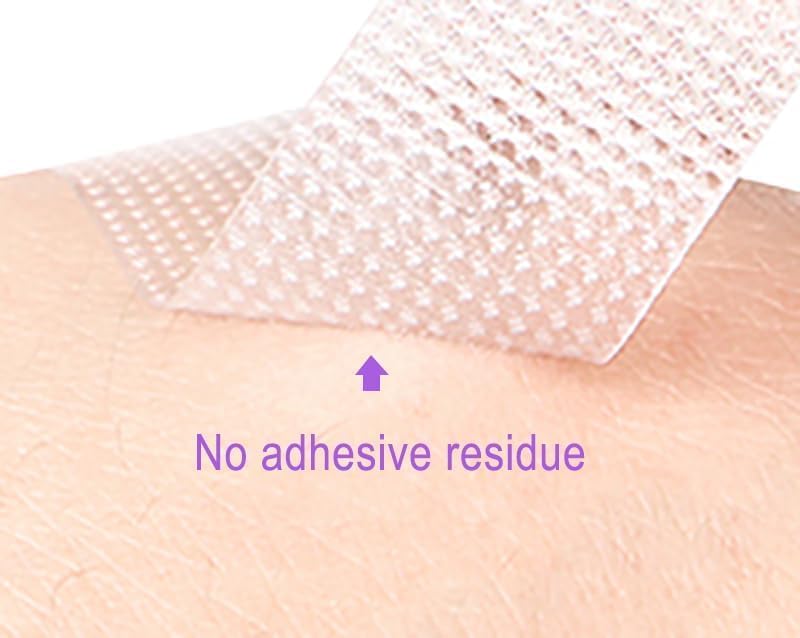 Gentle 120Pcs White Sticker Tape for Sensitive Skin