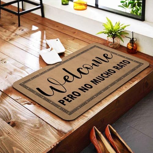 Funny Welcome Rugs with Anti-Slip Rubber Back