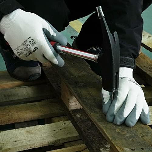 ANDANDA Safety Work Gloves with Nitrile Coating