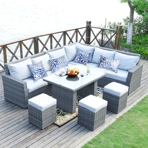 XXPILOS Outdoor Throw Pillows Set of 2 18x18 Inch