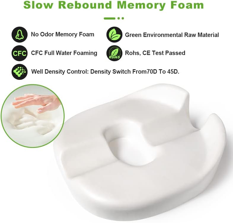 Donut Pillow Coccyx Support Cushion for Tailbone Relief