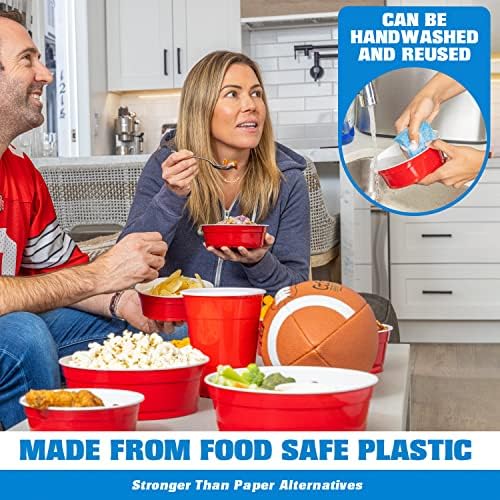 GoBig Red Party Cup Bowls 1