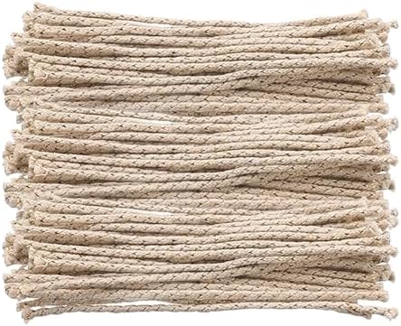 GSHLLO 100 Pcs Cotton Fuel Lighter Wicks