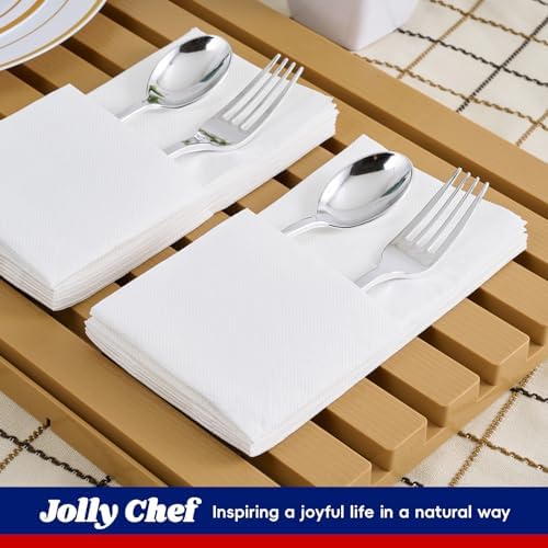 JOLLY CHEF 400 Pack Disposable Paper Napkins