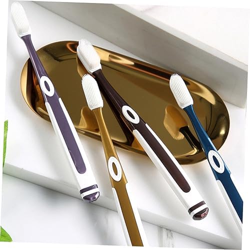 10pcs Soft Nano Toothbrush Heads Set for Sensitive Gums