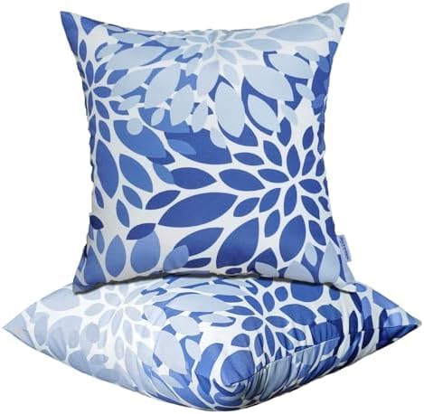 XXPILOS Outdoor Throw Pillows Set of 2 18x18 Inch