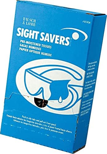 Bausch Lomb Sight Savers Lens Cleaning Wipes 100 Count