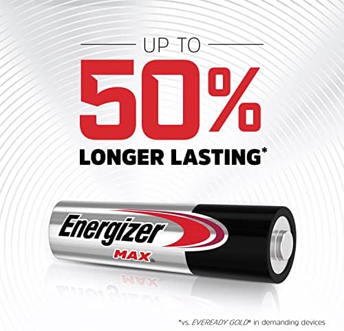 Energizer MAX AA Alkaline Batteries 24 Count