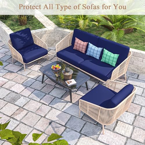 UArtlines 8Pcs Stretch Cushion Covers Replacement