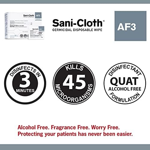 PDI Sani-Cloth AF3 Wipes 5x8 Inches