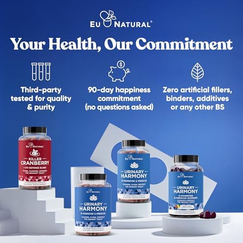Urinary Harmony D-Mannose Capsules 60 Clinical Strength