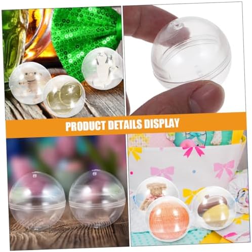 BESTonZON 25pcs Vending Machine Round Fillable Party Favors