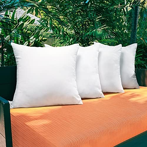 OTOSTAR Waterproof Outdoor Pillow Inserts Set of 4