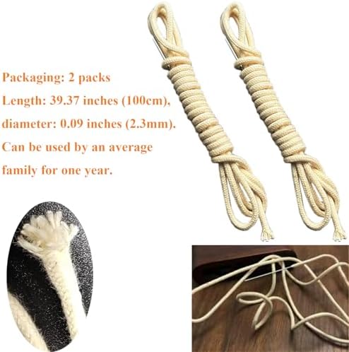 1M Kerosene Lighter Wick Replacement with Metal Needle