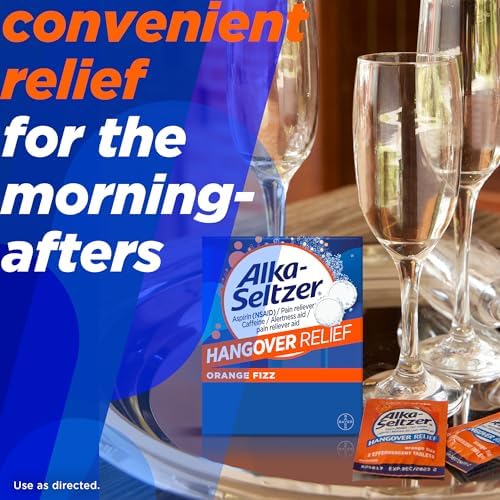 Alka-Seltzer Hangover Relief Tablets 60 Count