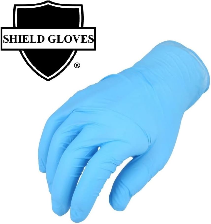 PSBM Nitrile Gloves Blue Small 3 Mil 2000 Count