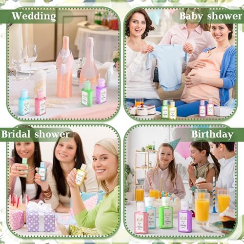 Gejoy 48 Pcs Jungle Animal Hand Sanitizer Party Favors