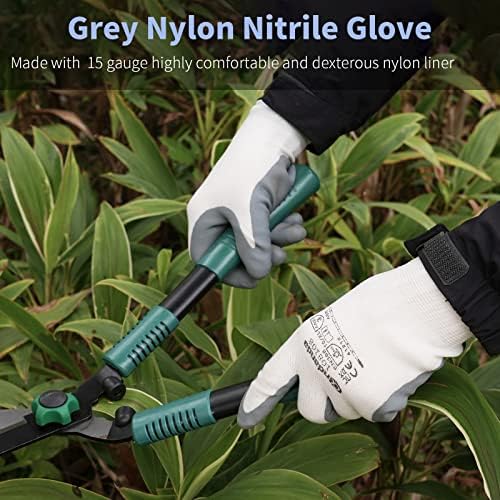 ANDANDA Safety Work Gloves with Nitrile Coating
