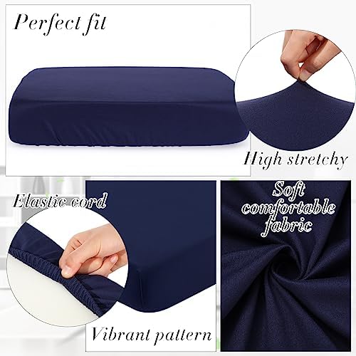 Newwiee 12 Pcs Waterproof Stretch Cushion Covers
