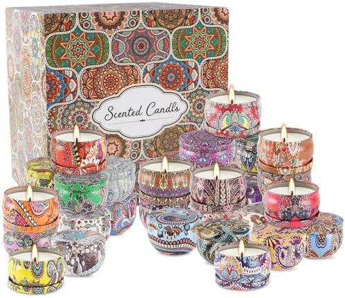 36 Pack Scented Candles for Home and Travel