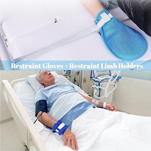 Lmaray Dementia Restraint Gloves 2 Pcs