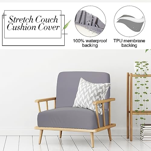 Newwiee 8Pcs Stretch Outdoor Cushion Covers
