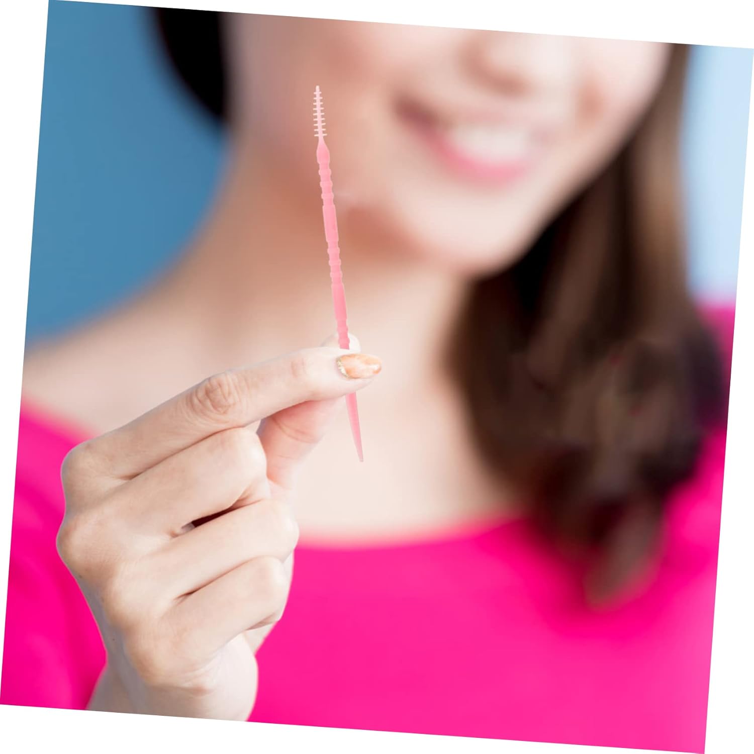 2 Pack Portable Dental Interdental Brushes for Oral Care