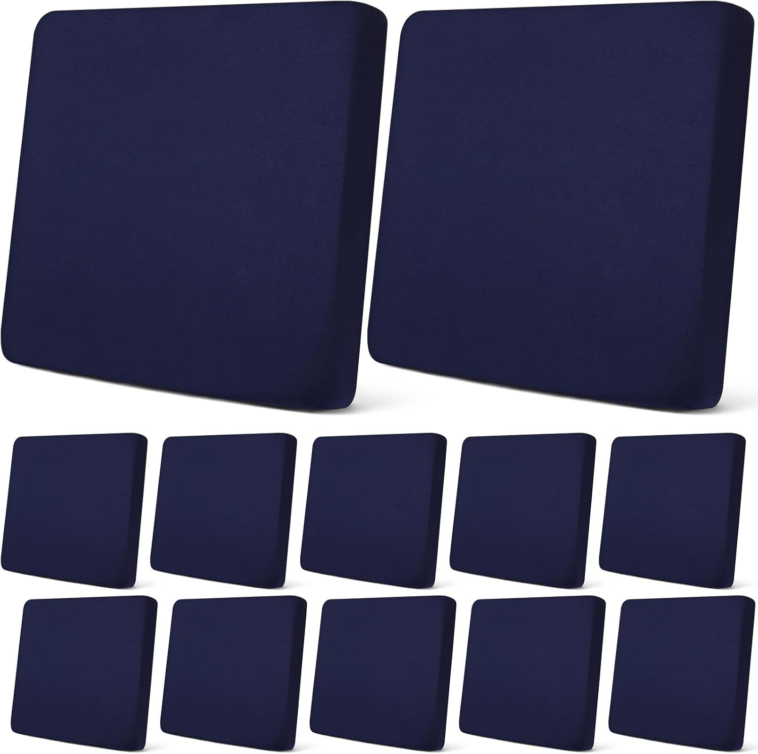 Newwiee 12 Pcs Waterproof Stretch Cushion Covers