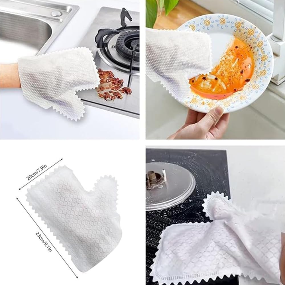 Multi-Purpose Washable Dusting Gloves - Eco-Friendly and Durable