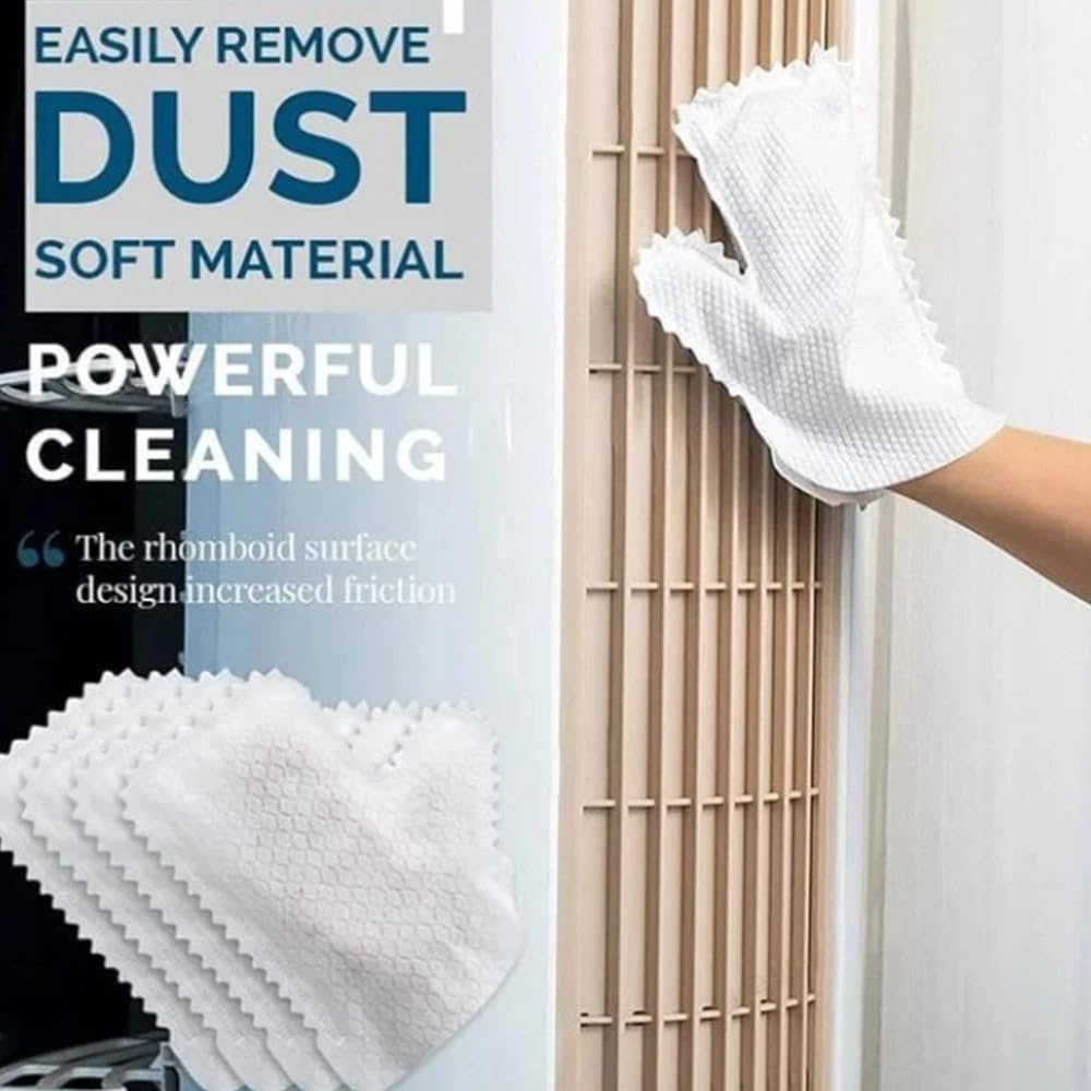 Multi-Purpose Washable Dusting Gloves for Home Use