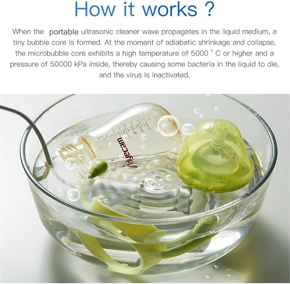 Portable Ultrasonic Lens Cleaner CE-9600