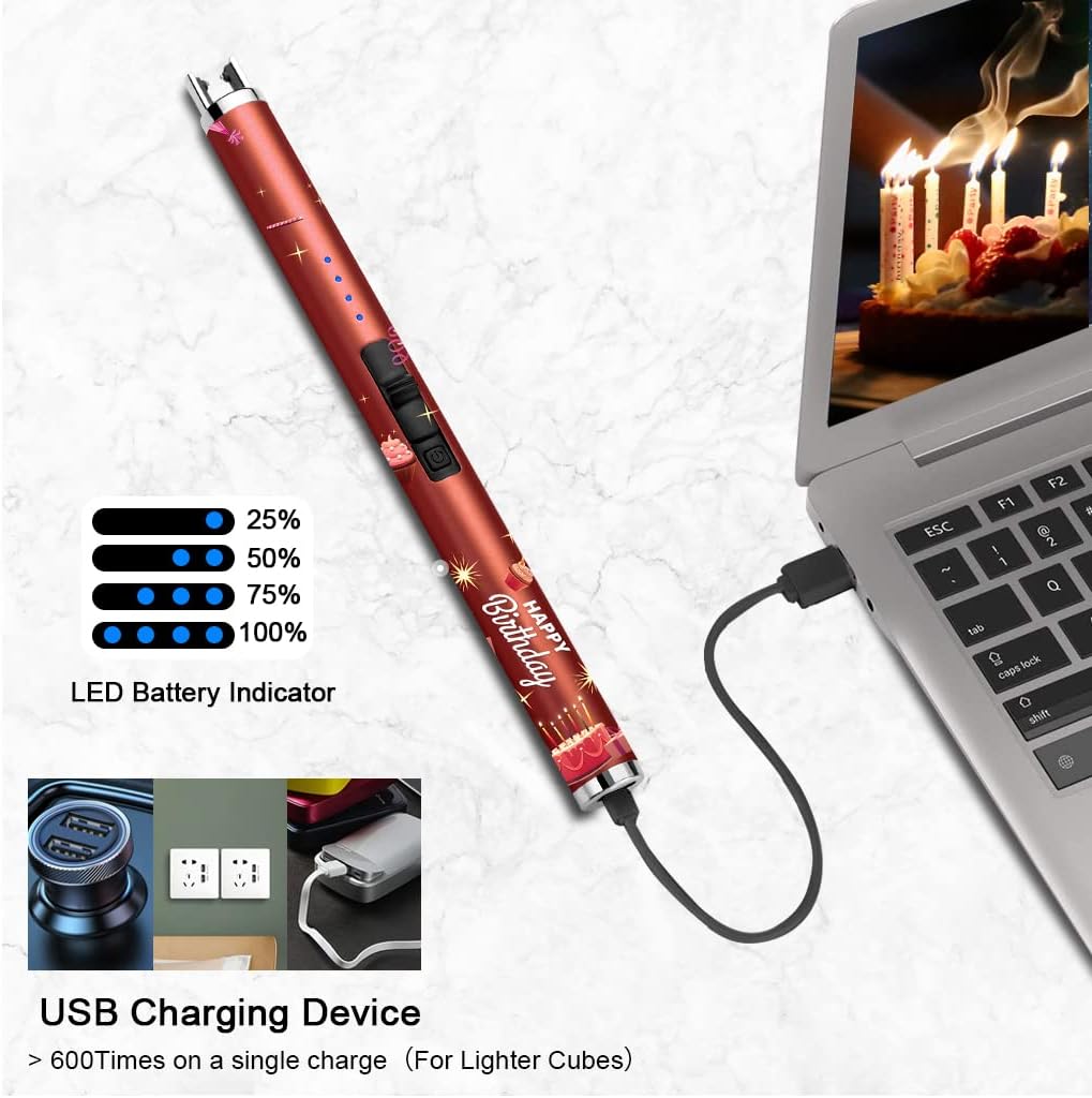 SUPRUS Flameless Arc USB Lighter with Safety Switch