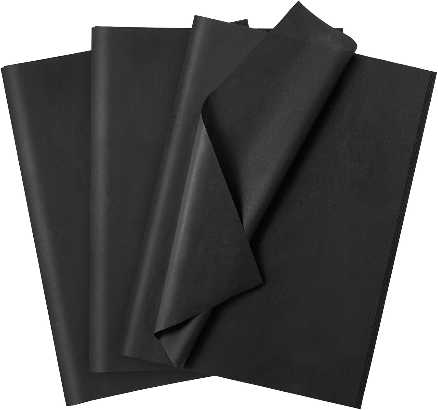 120 Sheets Black Tissue Paper for Gift Wrapping and Crafts