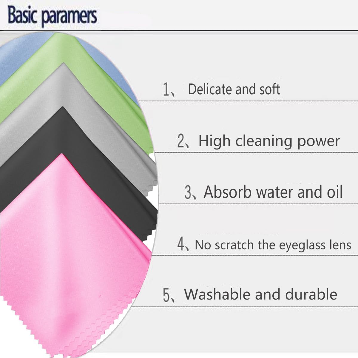 Premium Microfiber Cleaning Cloths 12 pcs