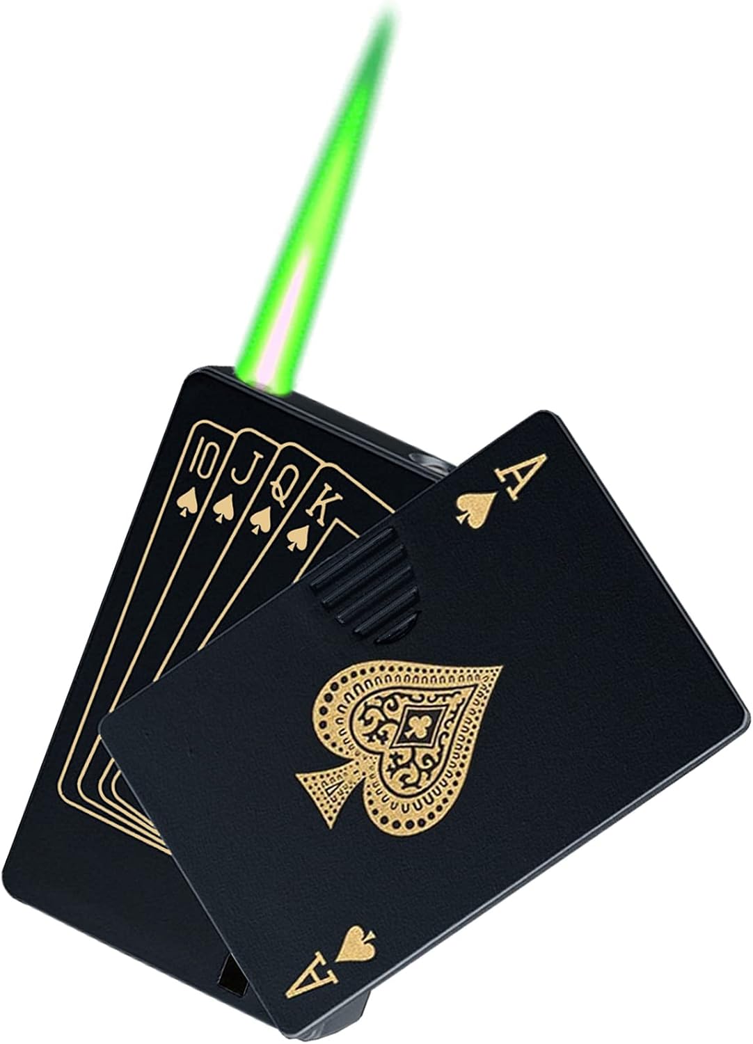 Jet Torch Lighter with Ace Card Design