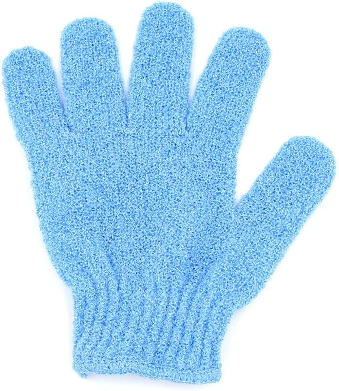 Daily Necessities Five-Finger Bathing and Shower Gloves