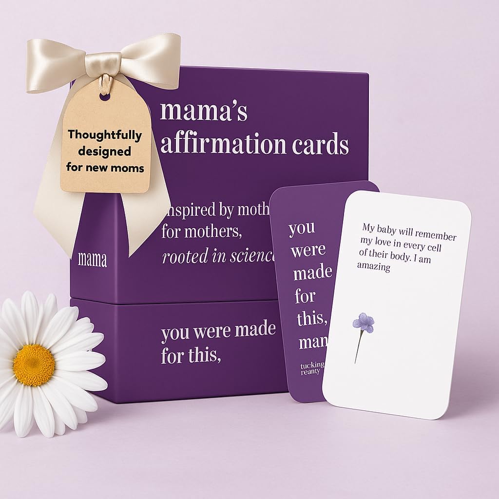 55 New Mom Affirmation Cards for Postpartum Support