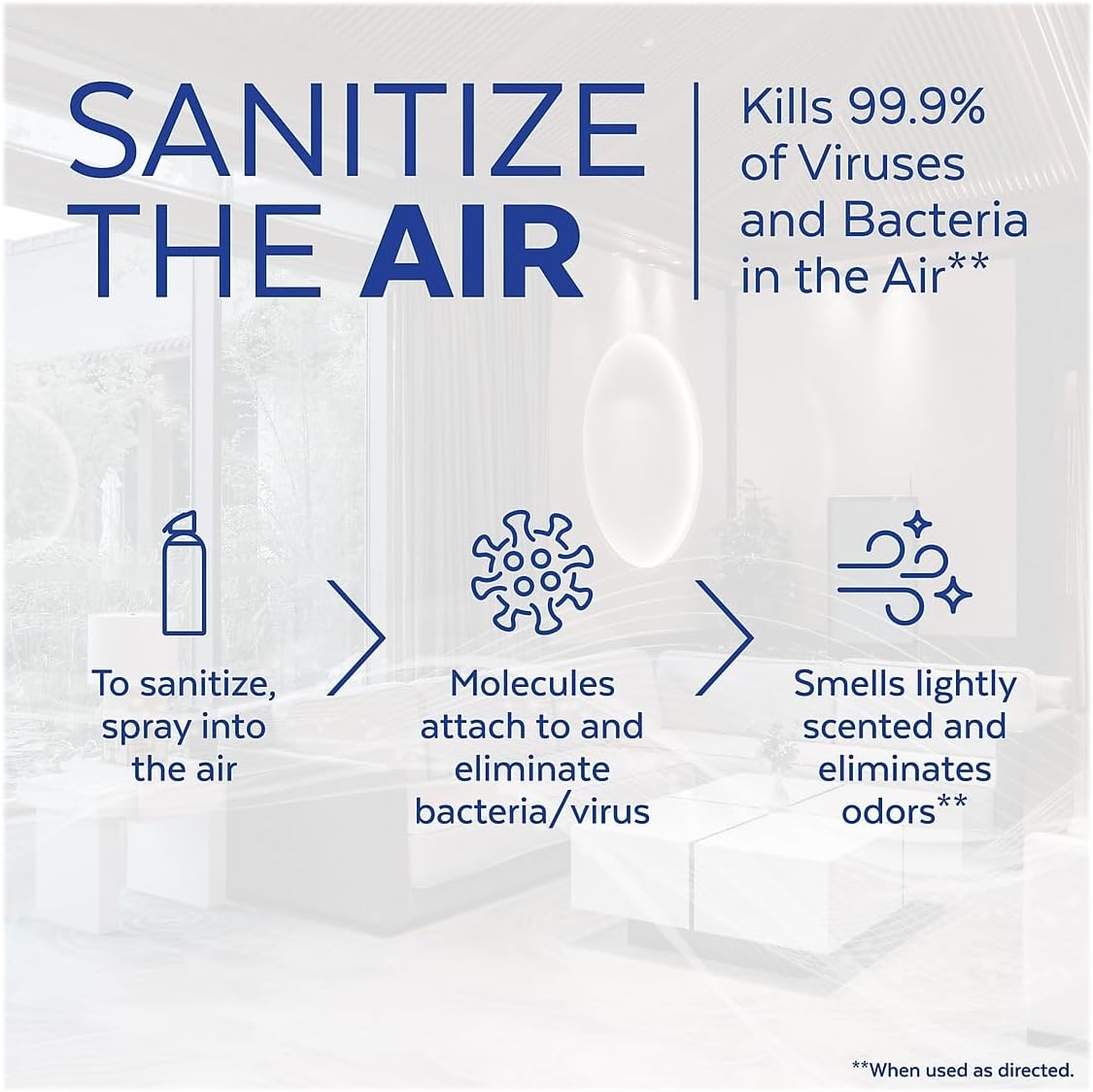 Lysol Air Sanitizer Spray 10 Oz Simple Fresh