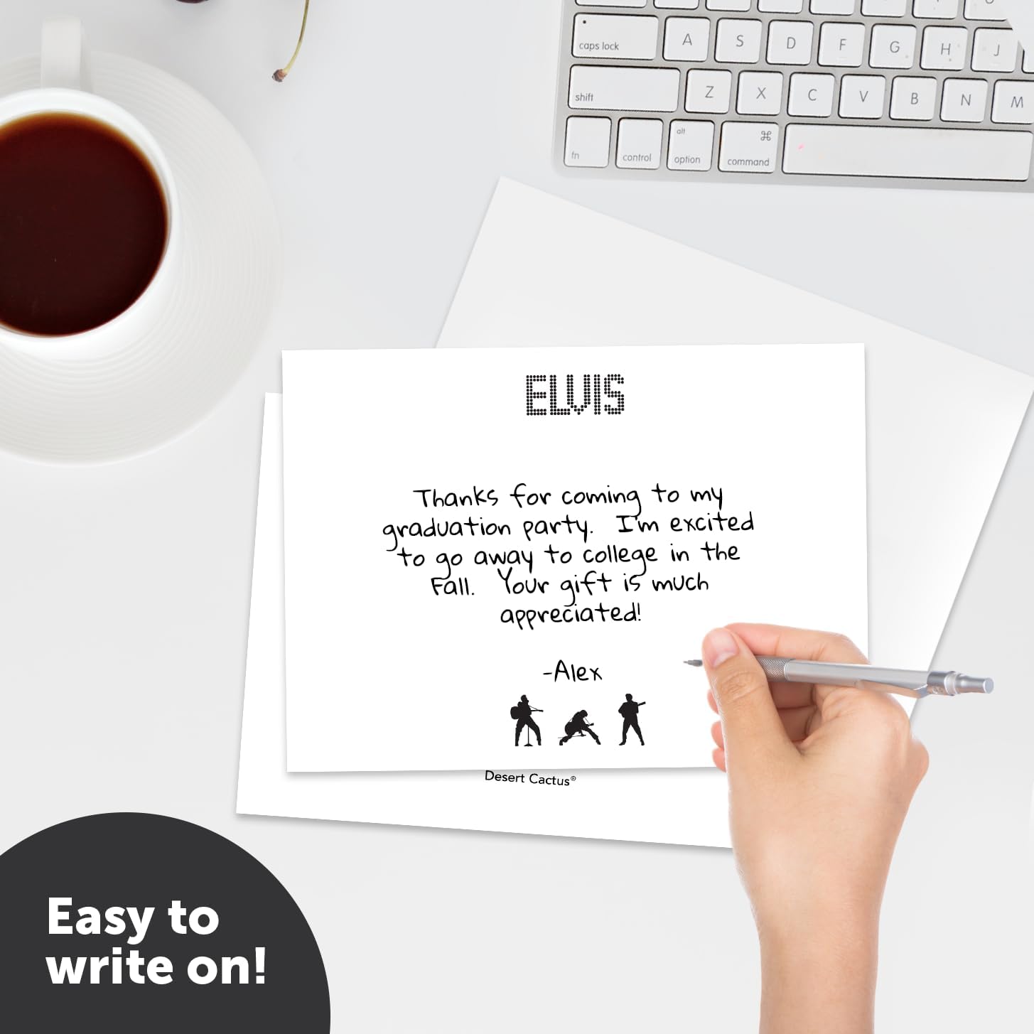 Elvis Presley 10 Pack Notecards with Envelopes